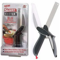 Умный нож Clever cutter - Гибрид ножа и доски для резки, фото 1