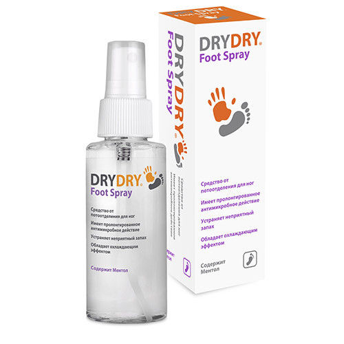 DRY DRY Foot Spray - фото 1 - id-p70125643