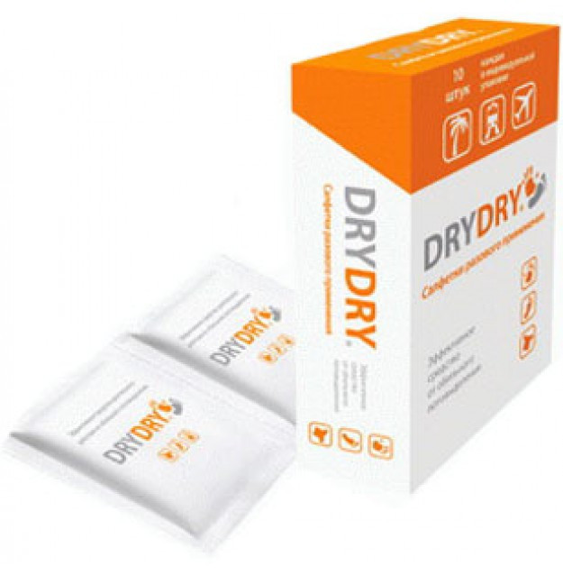 DRY DRY (Салфетки разового применения для ухода за телом) - фото 1 - id-p70125644