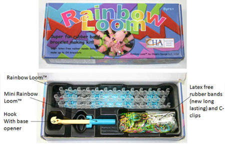 Набор для детского творчества Rainbow Loom - фото 10 - id-p70125718