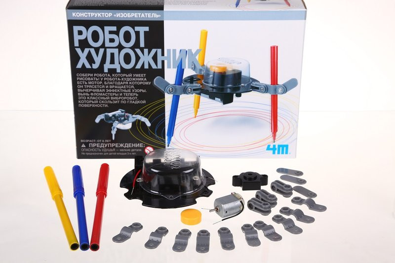 Конструктор-игрушка «РОБОТ-ХУДОЖНИК» - фото 2 - id-p70126376