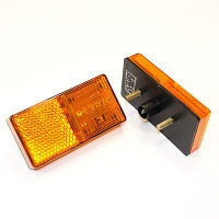 Фонарь боковой габаритов светодиод оранжевый (аналог 431.3731-01), 112.04.34