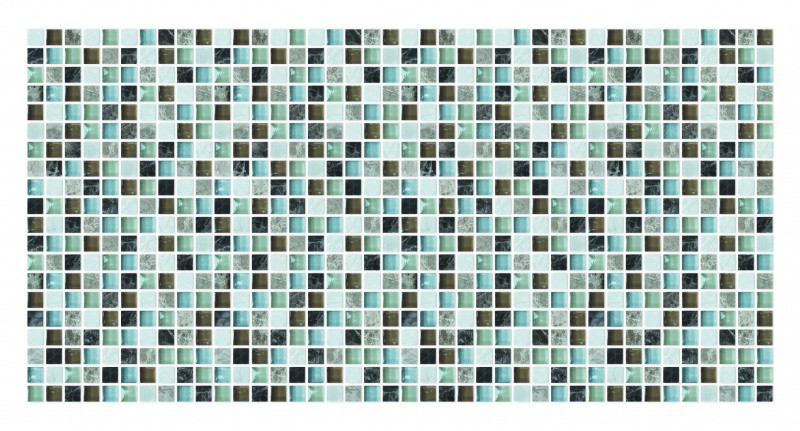 Декоративная панель ПВХ Артдекарт Мозаика Исландия 955 х 480 мм - фото 1 - id-p70139818