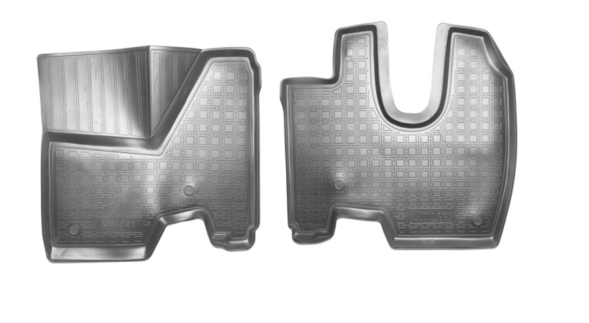 Коврики салонные для Mercedes-Benz Axor (2006) 3D (грузов) компл - фото 1 - id-p70161467