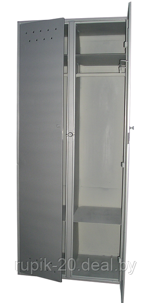 Шкаф металлический для одежды 1900х800х500 - фото 1 - id-p70163052