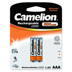 Аккумулятор никель-металлгидридный (Ni-MH) Camelion AAA 600 mAh - фото 1 - id-p70163276