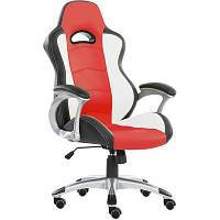 Кресло поворотное NEPTUN, ECO (черный+белый+красный)