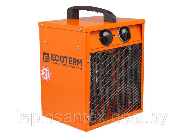 Нагреватель воздуха электрический Ecoterm EHC-03/1C (1 ручка, 3кВт, 220В) в Гомеле