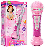 Микрофон розовый Караоке BO-39