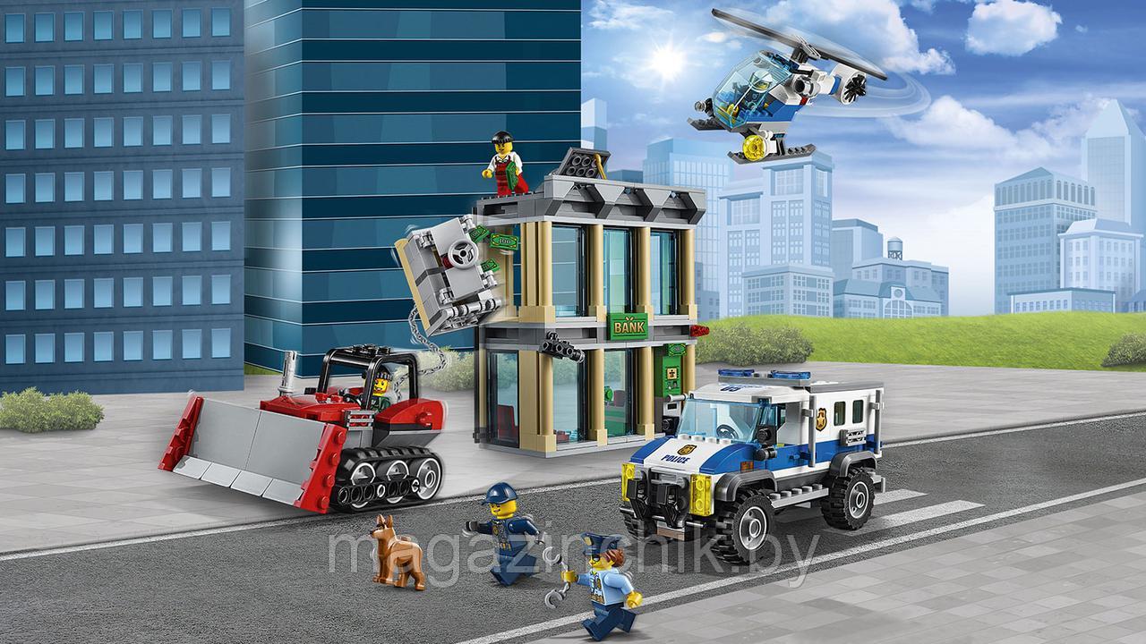 Конструктор 39055 Lele Ограбление на бульдозере, 591 деталь аналог LEGO City (Лего Сити) 60140 - фото 2 - id-p70235341