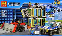 Конструктор 39055 Lele Ограбление на бульдозере, 591 деталь аналог LEGO City (Лего Сити) 60140