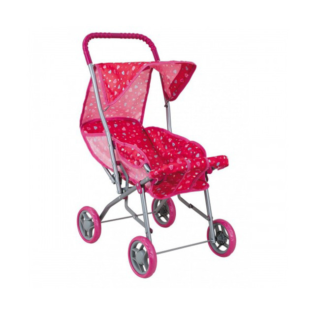 Коляска для кукол Buggy Boom Mixy 8807 прогулочная с крышей - фото 1 - id-p70235437