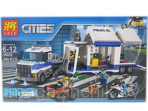 Конструктор 39052 Lele Мобильный командный центр, аналог LEGO City (Лего Сити) 60139