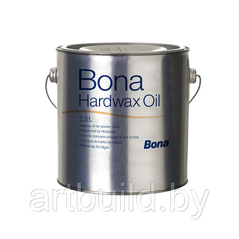 Масло с твердым воском для пола Bona Hard Wax Oil 2.5 л., фото 2