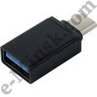 Адаптер-переходник USB 3.0 OTG (On-The-Go) A - C, КНР - фото 1 - id-p70246988