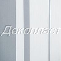 Панель ПВХ ДекоПласт ДекоСтар Стандарт New Вертикаль Серебро, 2700 х 250 мм