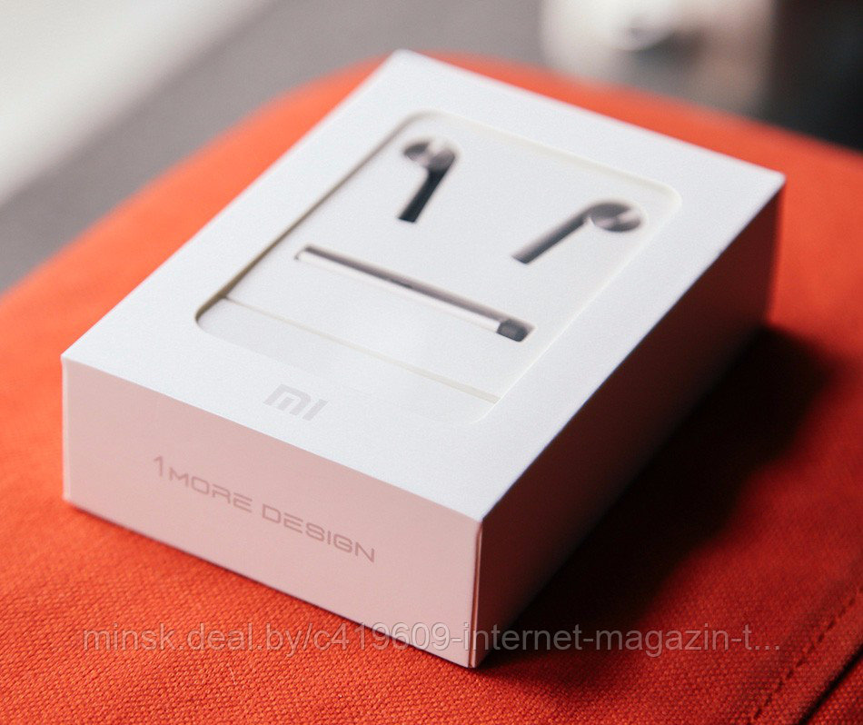 Наушники Mi, Xiaomi 1 MORE DESIGN (вкладыши)