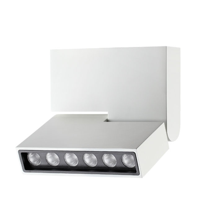 357538 NT18 041 белый Накладной светильник LED 6*1W 110-240V EOS