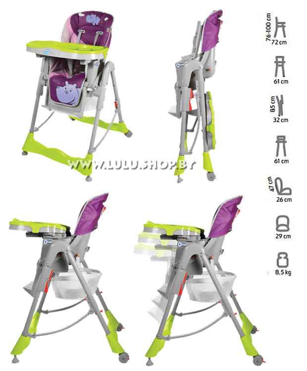 Детский стульчик для кормления Baby Design PEPE - фото 1 - id-p70279427