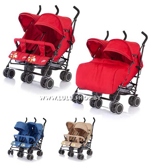Прогулочная коляска - трость для двойни Baby Care Citi Twin - фото 1 - id-p70279454
