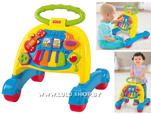 Музыкальный ходунок - каталка с игровым центром (Fisher - Price V3254)