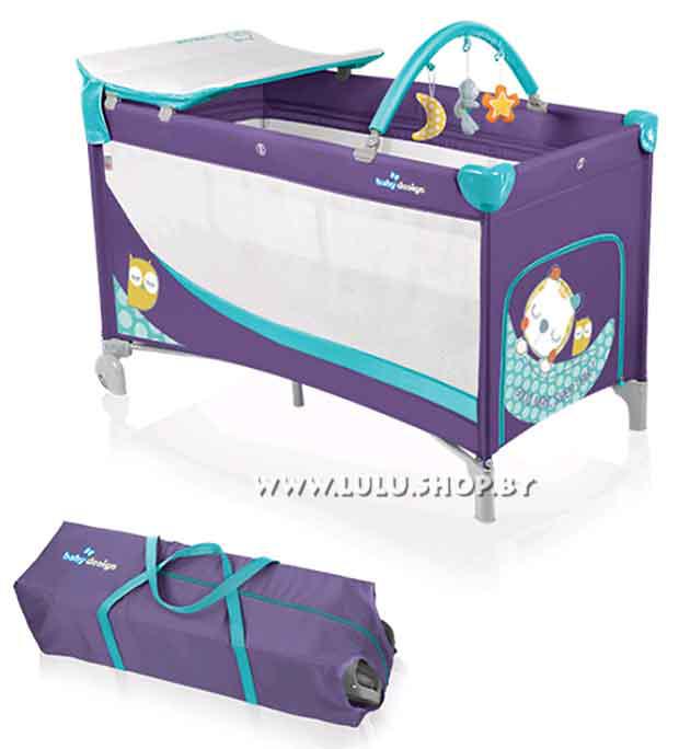 Детский манеж кровать Baby Design Dream двухуровневый - фото 1 - id-p70279581