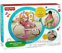 Шезлонг - кресло - качалка "Растем вместе 2в1" (Fisher-Price Y8184)