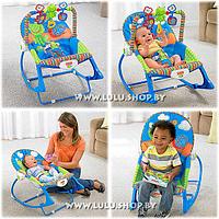 Шезлонг - кресло - качалка Fisher-Price Лягушонок Y8185