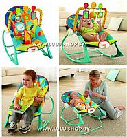 Шезлонг - кресло - качалка Fisher-Price X7044 Сафари