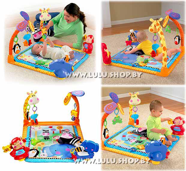 Музыкальный игровой комплекс Fisher-Price W2620 Новые открытия - Discover 'n Grow Open Play Musical Gym