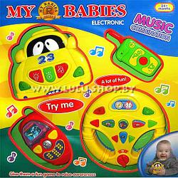 Набор музыкальных развивающих игрушек 4в1 "My Babies Electronic" (65063)