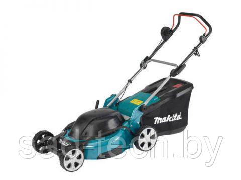 Газонокосилка электрическая MAKITA ELM 4612 (1800 Вт, шир.46 см, выс. 20-75 мм, стальн. корпус, мульчир.,, фото 2