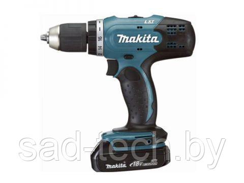 Аккум. дрель-шуруповерт MAKITA DDF 453 RFE в чем. (18.0 В, 2 акк., 3.0 А/ч Li-Ion, 2 скор., 42 Нм, шурупы до, фото 2