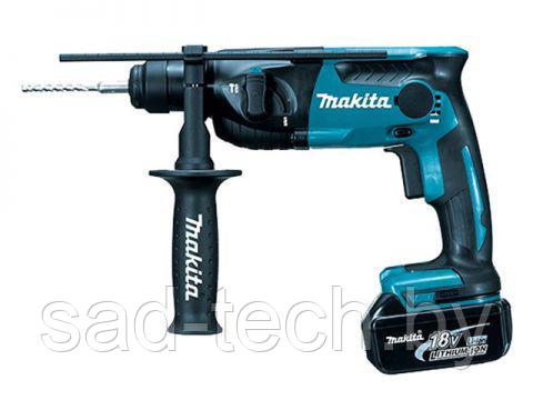 Аккум. перфоратор MAKITA DHR 165 RME в чем. (18.0 В, 2 акк., 4.0 А/ч Li-Ion, 1.3 Дж, вес 2.2 кг,)