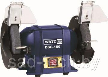 21.350.150.00 Точильный станок WATT DSC-150 (проф) NEW -20% 350Вт, круг 150х20х32