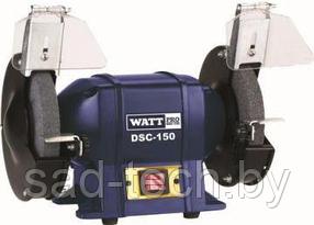 21.350.150.00 Точильный станок WATT DSC-150 (проф) NEW -20% 350Вт, круг 150х20х32