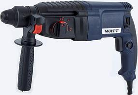 Перфоратор WATT WBH-1100 NEW 3 реж  кейс+набор сверел и зубил