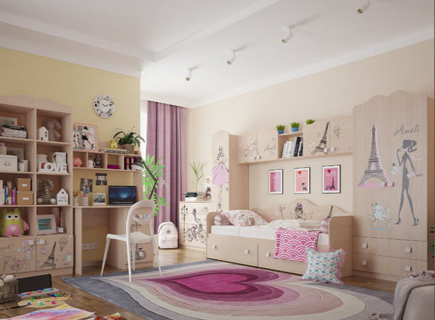 Детская мебель Амели - фото 1 - id-p70340602