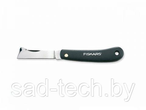 Нож садовый FISKARS плоский для прививок (125900), фото 2