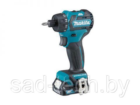 Аккум. шуруповерт MAKITA DF 032 DWAE в чем. (10.8 В, 2 акк., 2.0 А/ч Li-Ion, 2 скор., 32 Нм, шурупы до 10 мм), фото 2