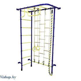 Детский спортивный комплекс Пионер-8Л сине-желтый