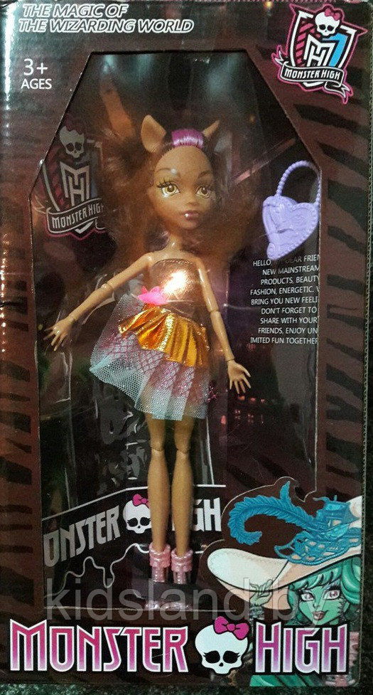 Набор кукол Monster High Монстер Хай (4в1) на шарнирах с аксессуарами - фото 2 - id-p70385809