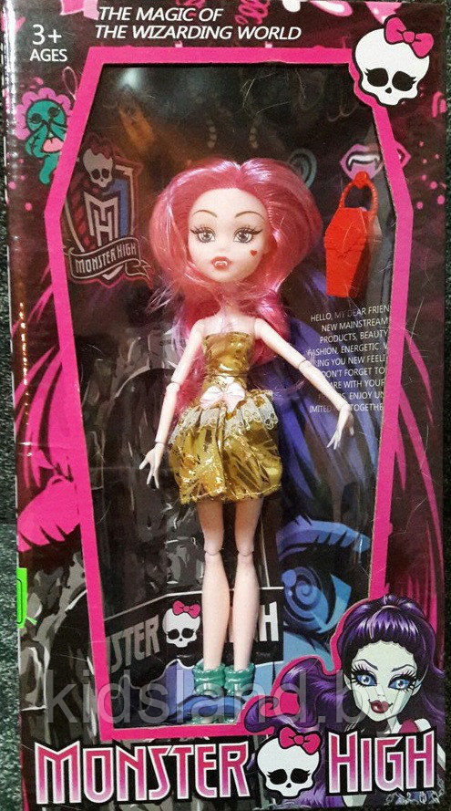 Набор кукол Monster High Монстер Хай (4в1) на шарнирах с аксессуарами - фото 5 - id-p70385809