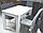 Стол KAPRI 6  кухонный раздвижной трансформер, фото 2
