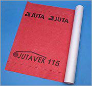 Подкровельная супердиффузионная мембрана Ютавек 115 красная (Чехия)  трехслойный полипропиленовый материал.