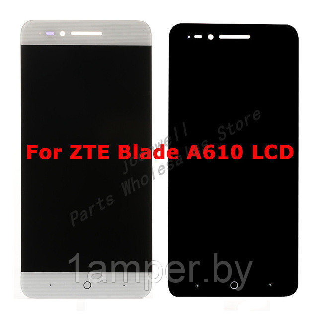 Дисплей Original для ZTE Blade A610 В сборе с тачскрином (rev a241/rev a318) Белый - фото 1 - id-p66165560