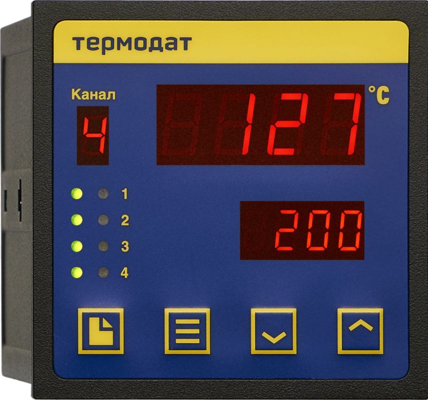 Термодат-11М5 -  2-, 3- или 4-хканальный измеритель температуры, аварийный сигнализатор 