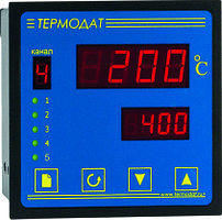 Термодат-13КТ5 - пятиканальный ПИД-регулятор