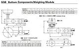 Тензодатчик SQB Keli для платформенных весов, фото 3