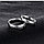 Парные кольца для влюбленных "Неразлучная пара 172" с гравировкой "Его Королева - Ее Король ", фото 2